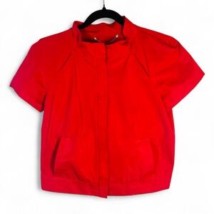 Lida Baday Women's Red Short Sleeve Jacket